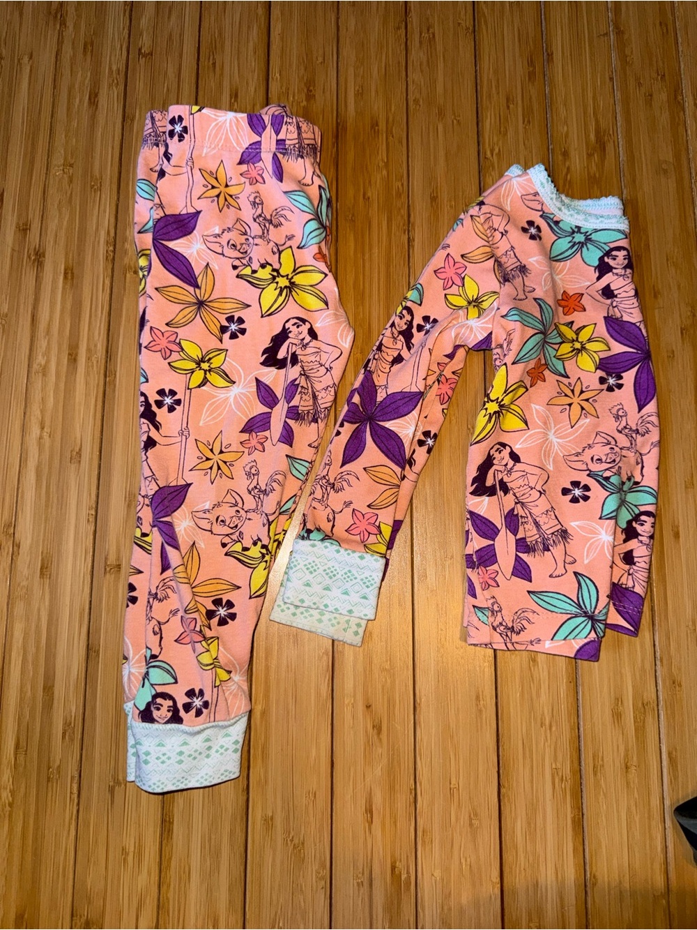 Disney Store Moana Pajama Set